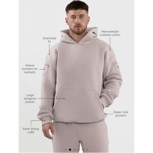 Comfrt brand Tik Tok Viral Oversized Hoodie in bark